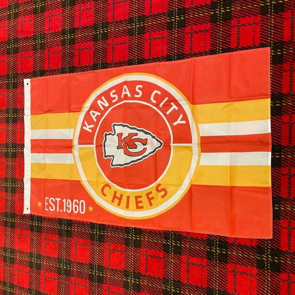Brand new Kansas City Chiefs banner flag - Picture 1 of 1